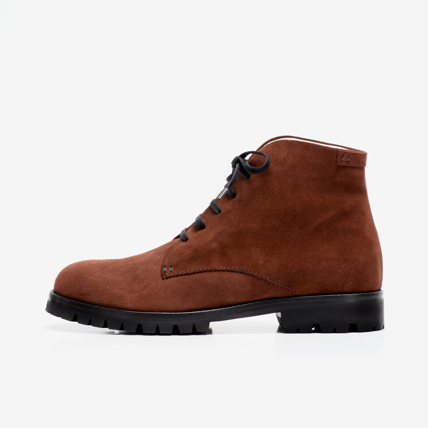 Men Ola Vibram Boot Suede Brown