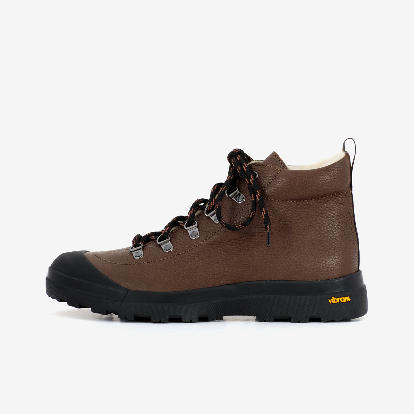 Miesten Yosemite Vibram -nilkkurit tummanruskea merinovilla