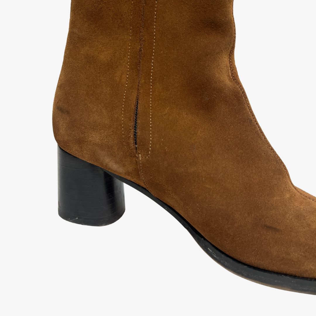 Sample Joya boot brown suede