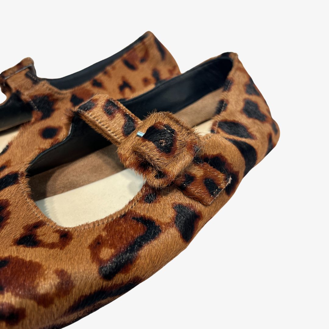 Sample Violette mary jane leopard