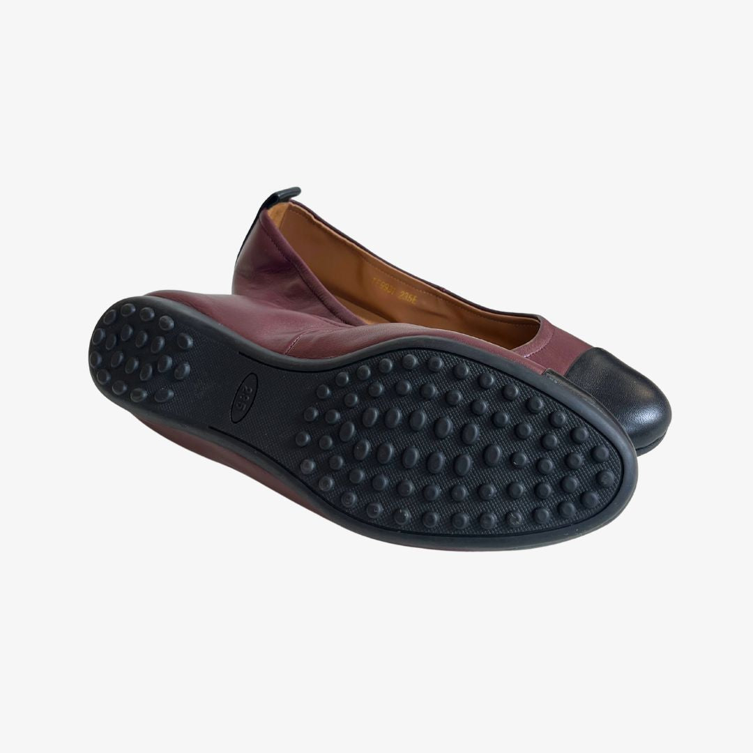Sample Samantha ballerina burgundy 37