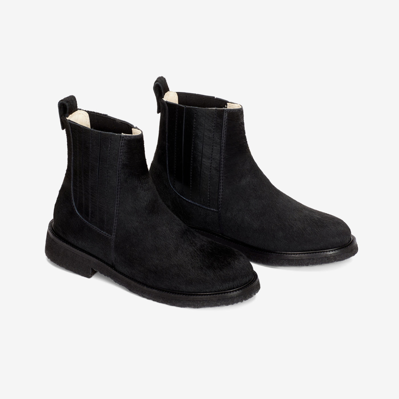 Laya chelsea boot pony black