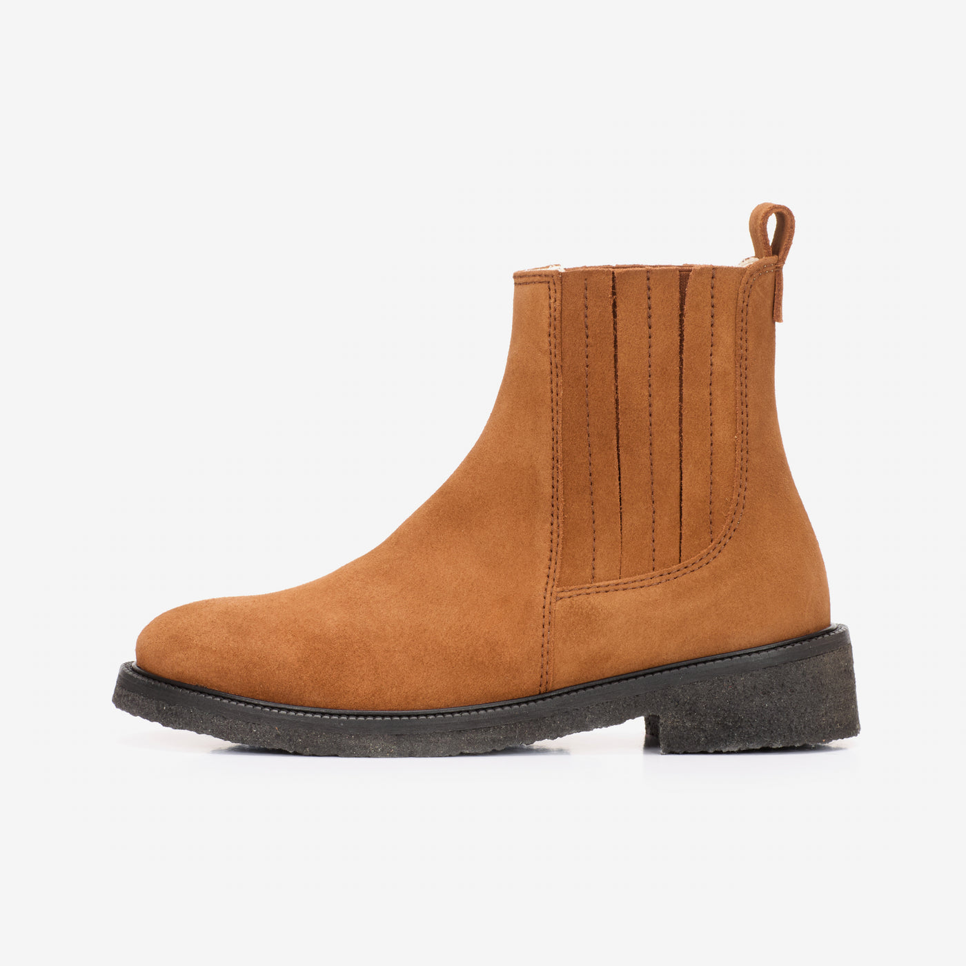 Chelsea crepe water-repellent boot cinnamon