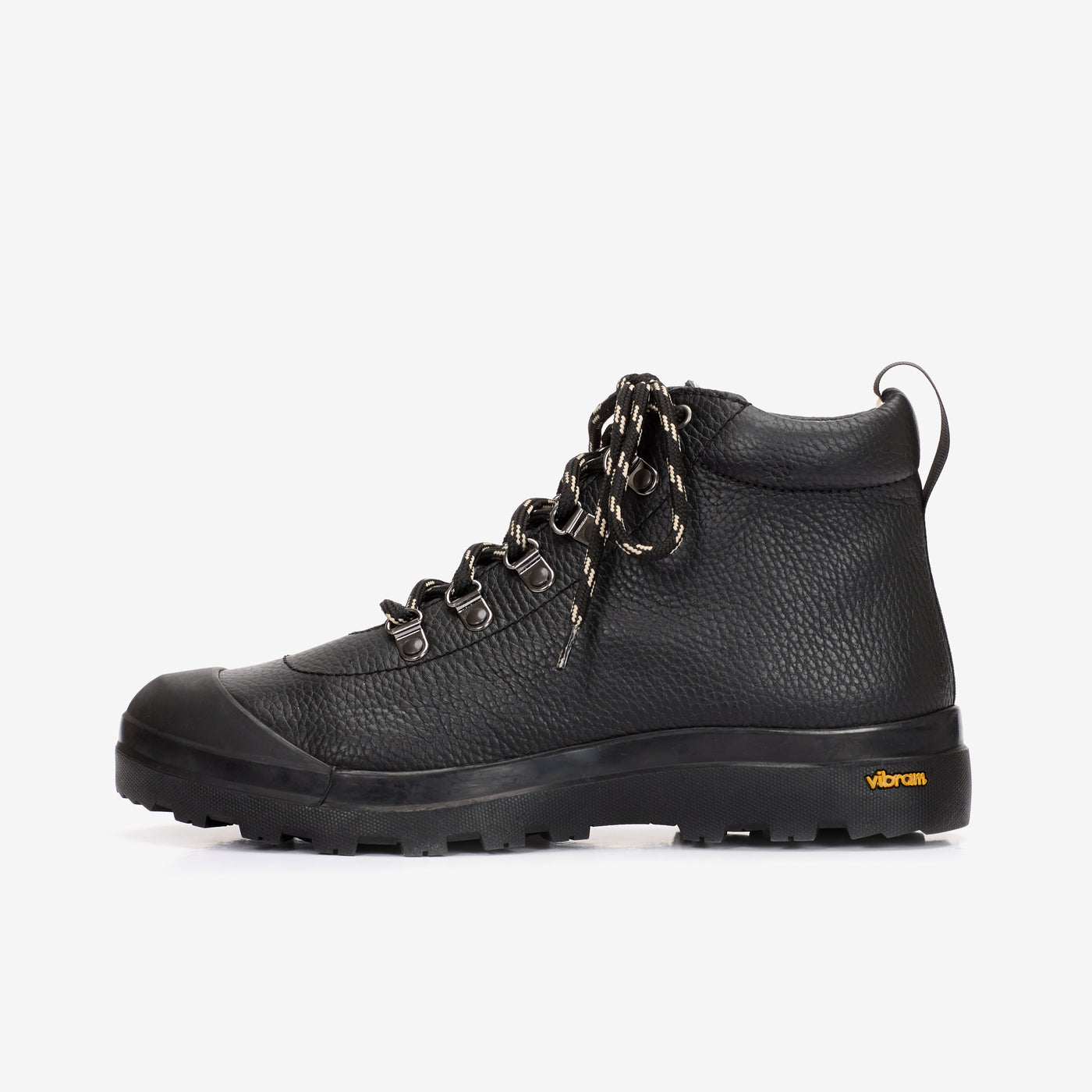 Catskill Vibram boot black / beige merino