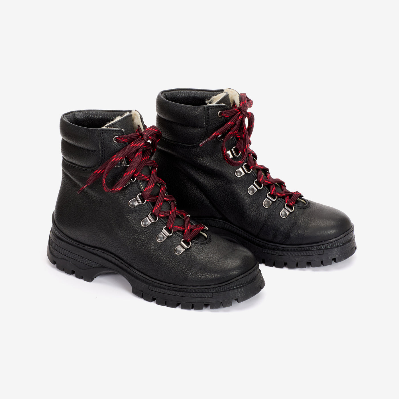 Saana hiking boot black / red