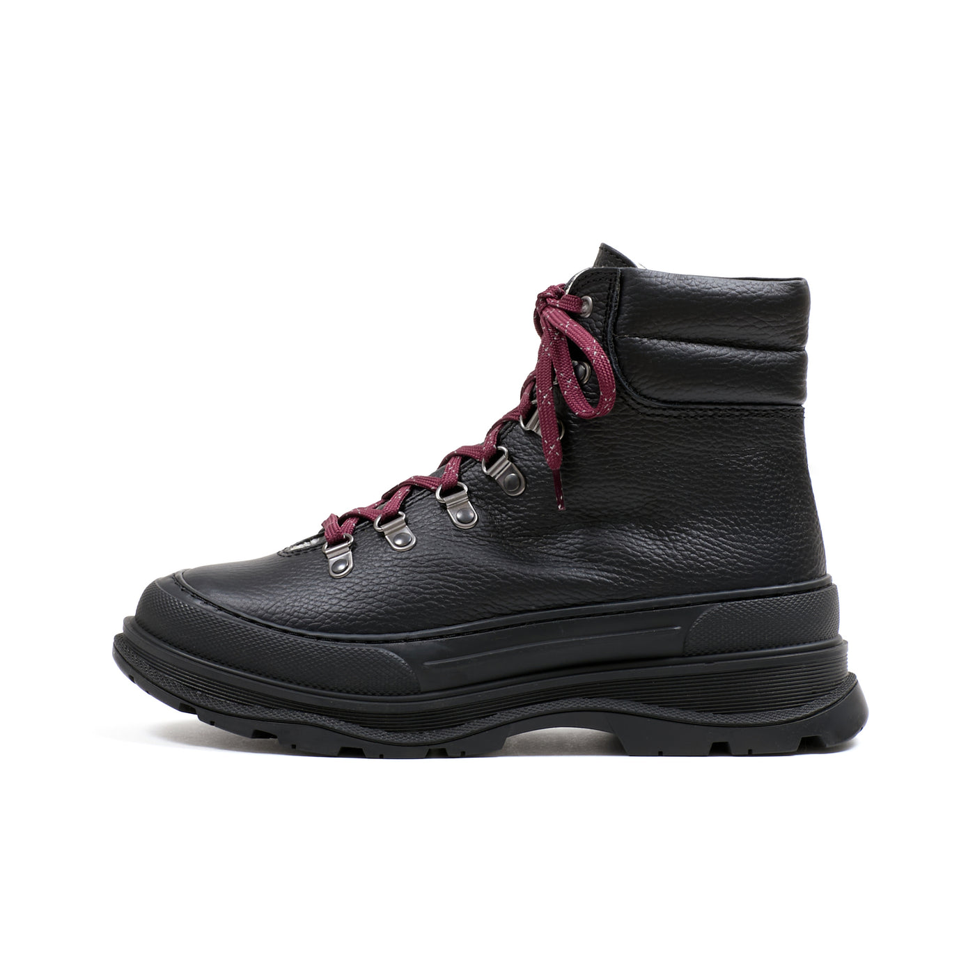 Saana hiking boot burgundy black