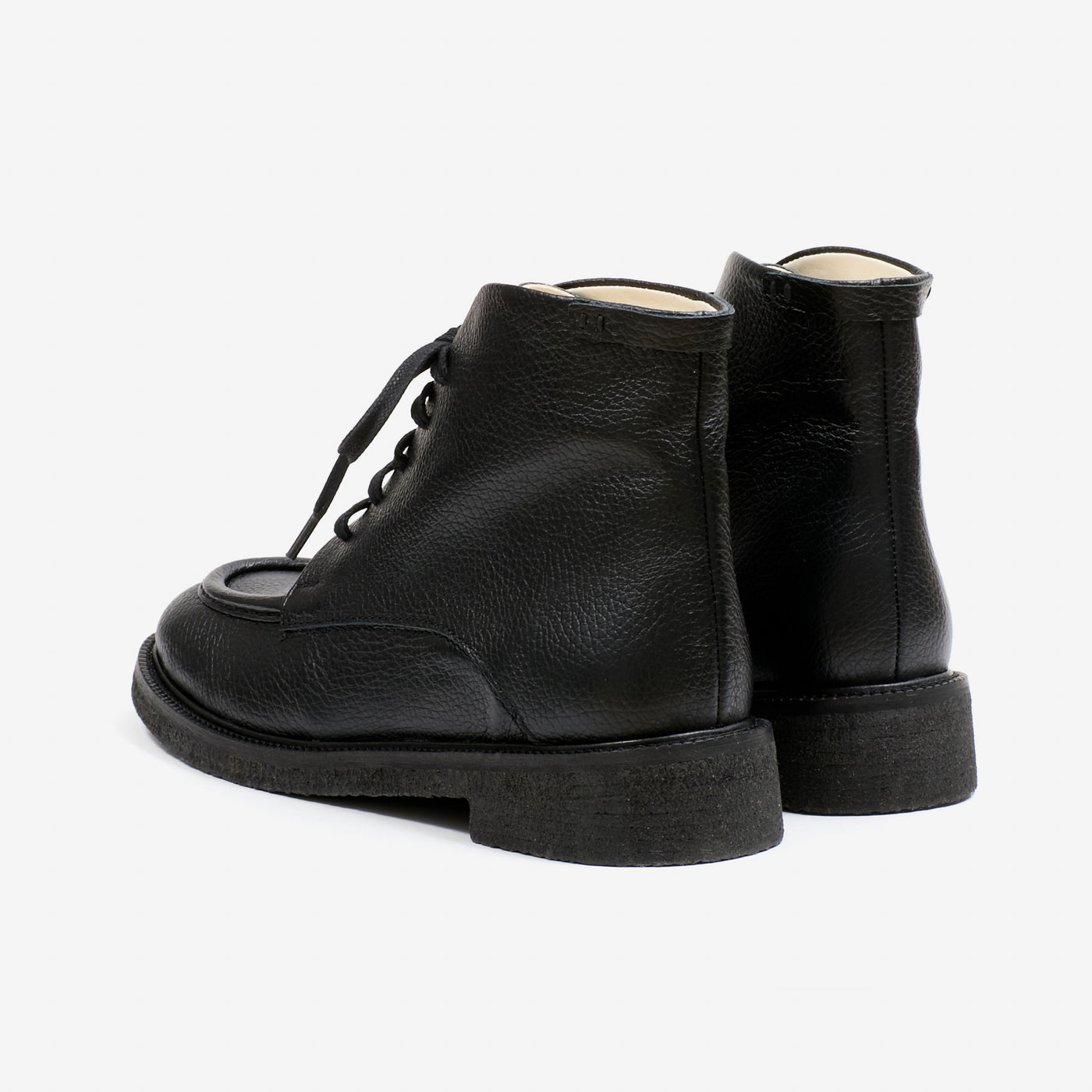 Thelma crepe boot black