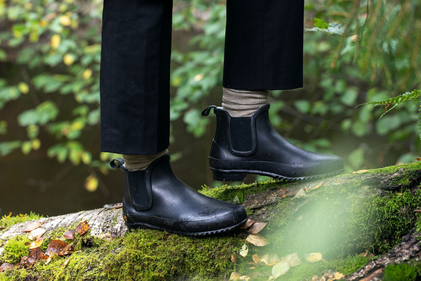 Anton rainboot black