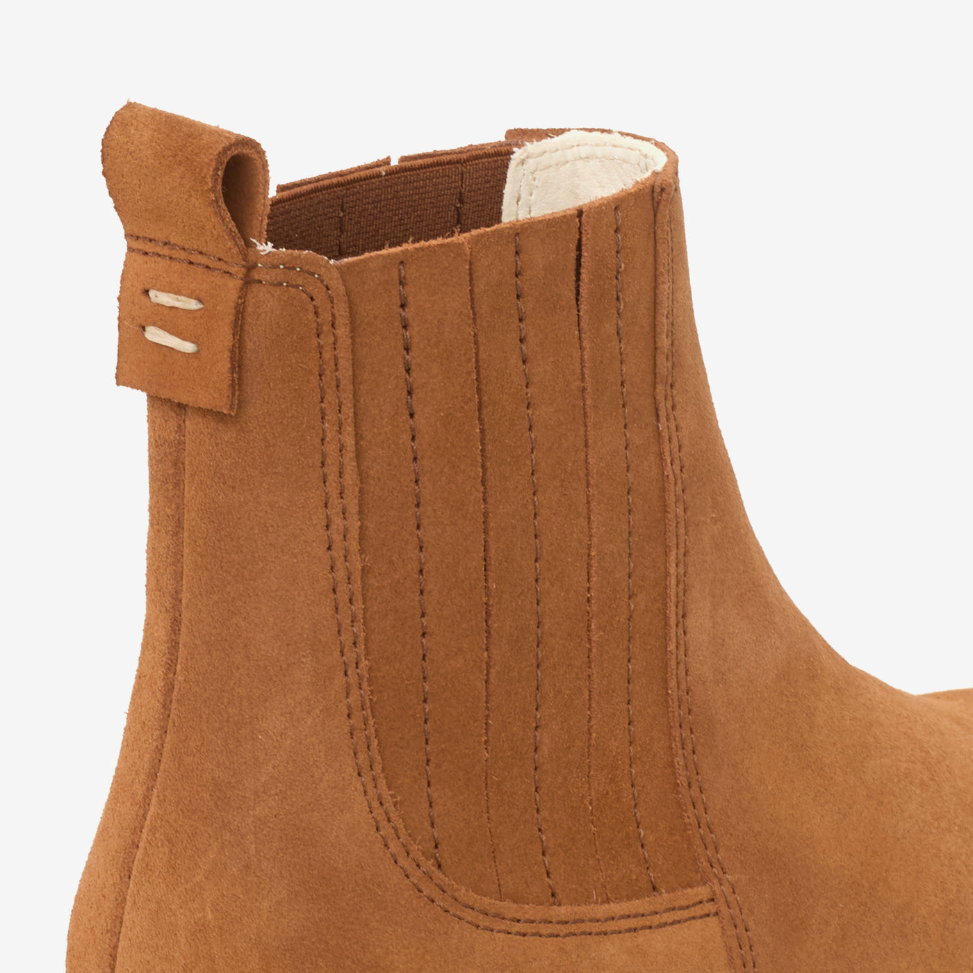 Chelsea crepe water-repellent boot cinnamon