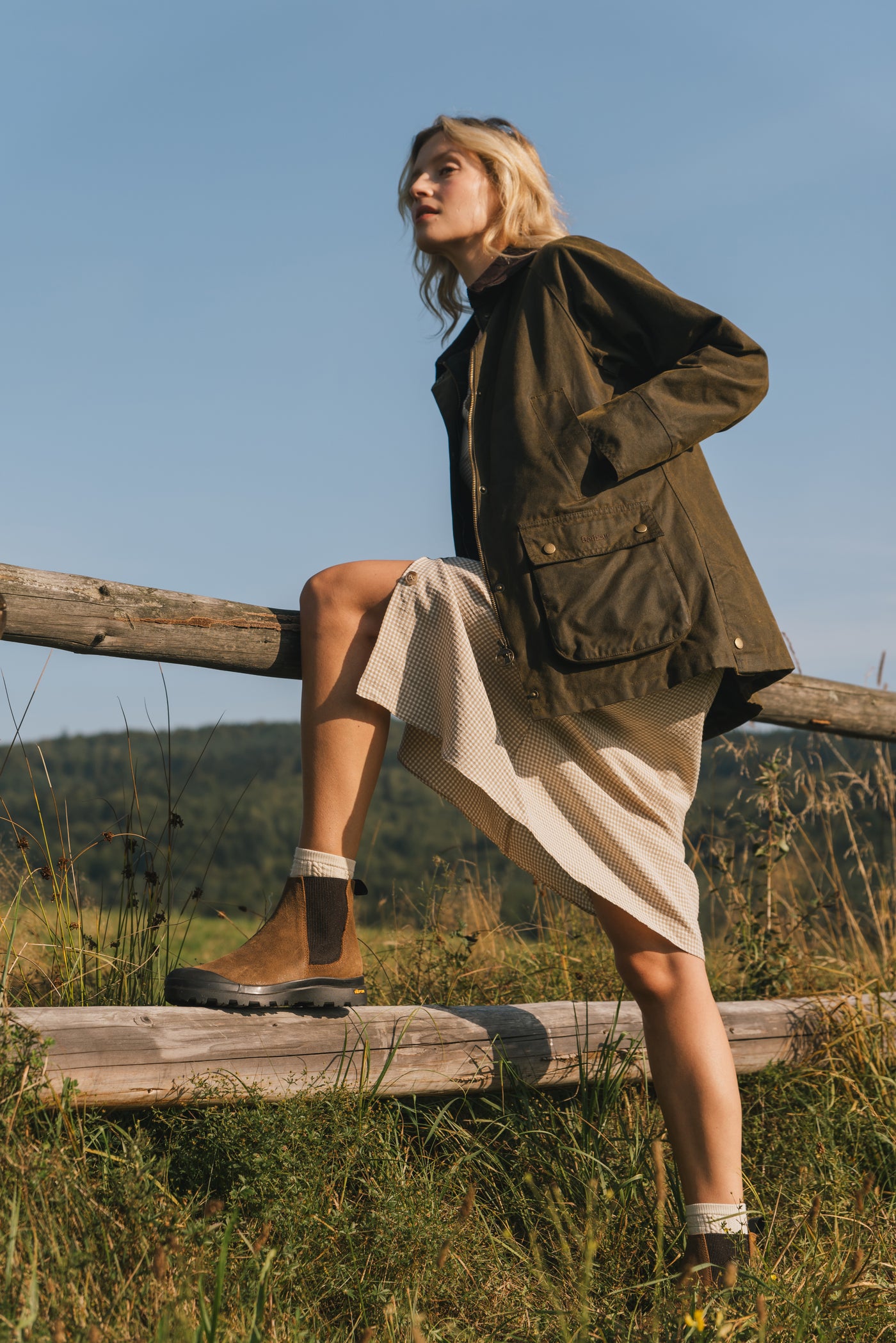 Chelsea Vibram boot rustic brown