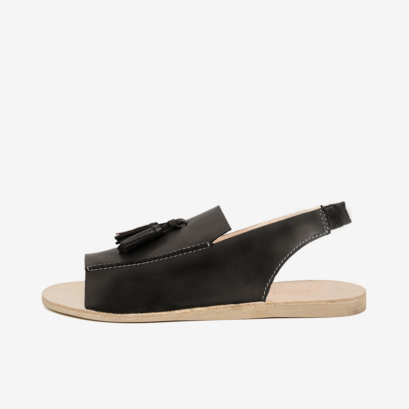 Loafer sandal black
