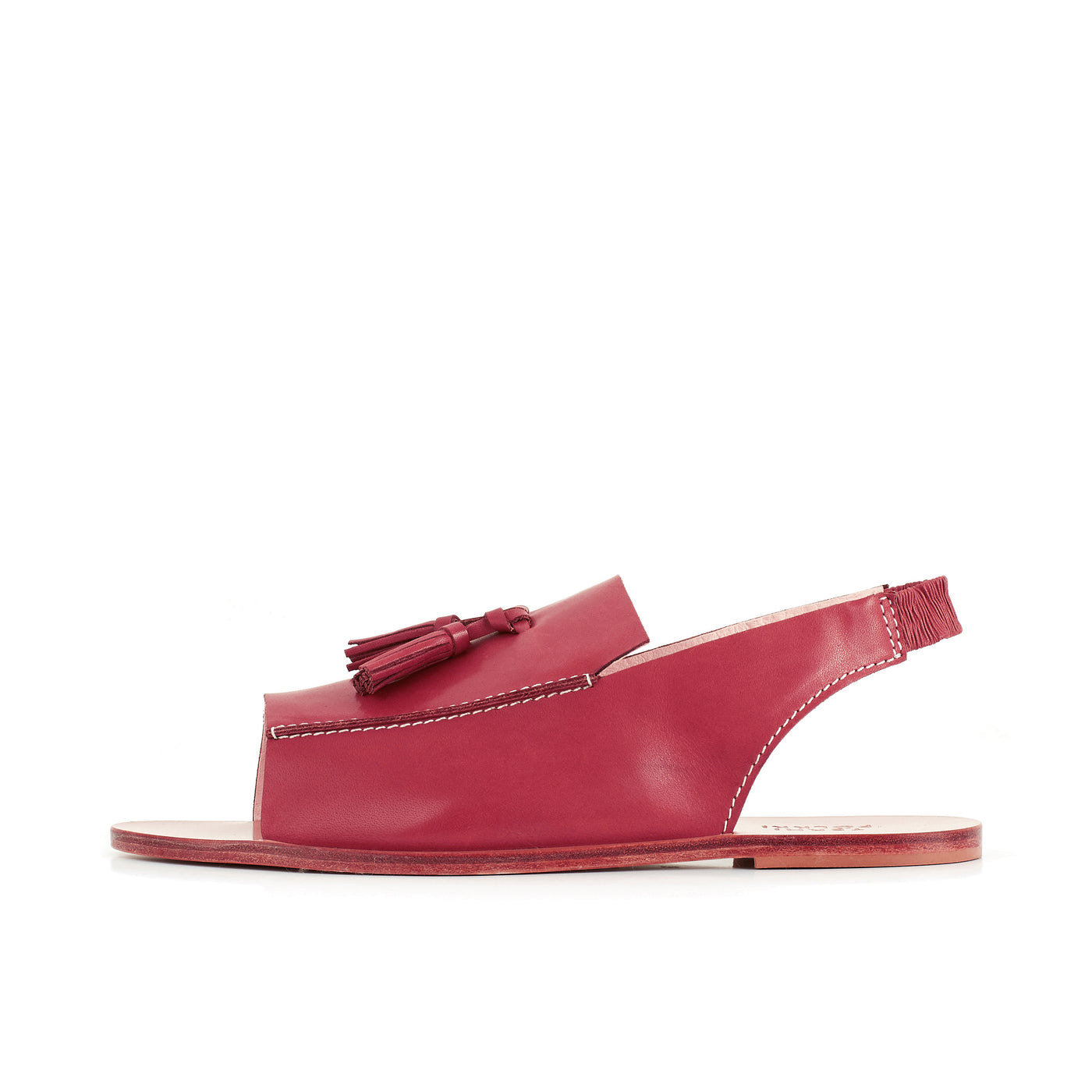 Loafer -sandaalit punainen