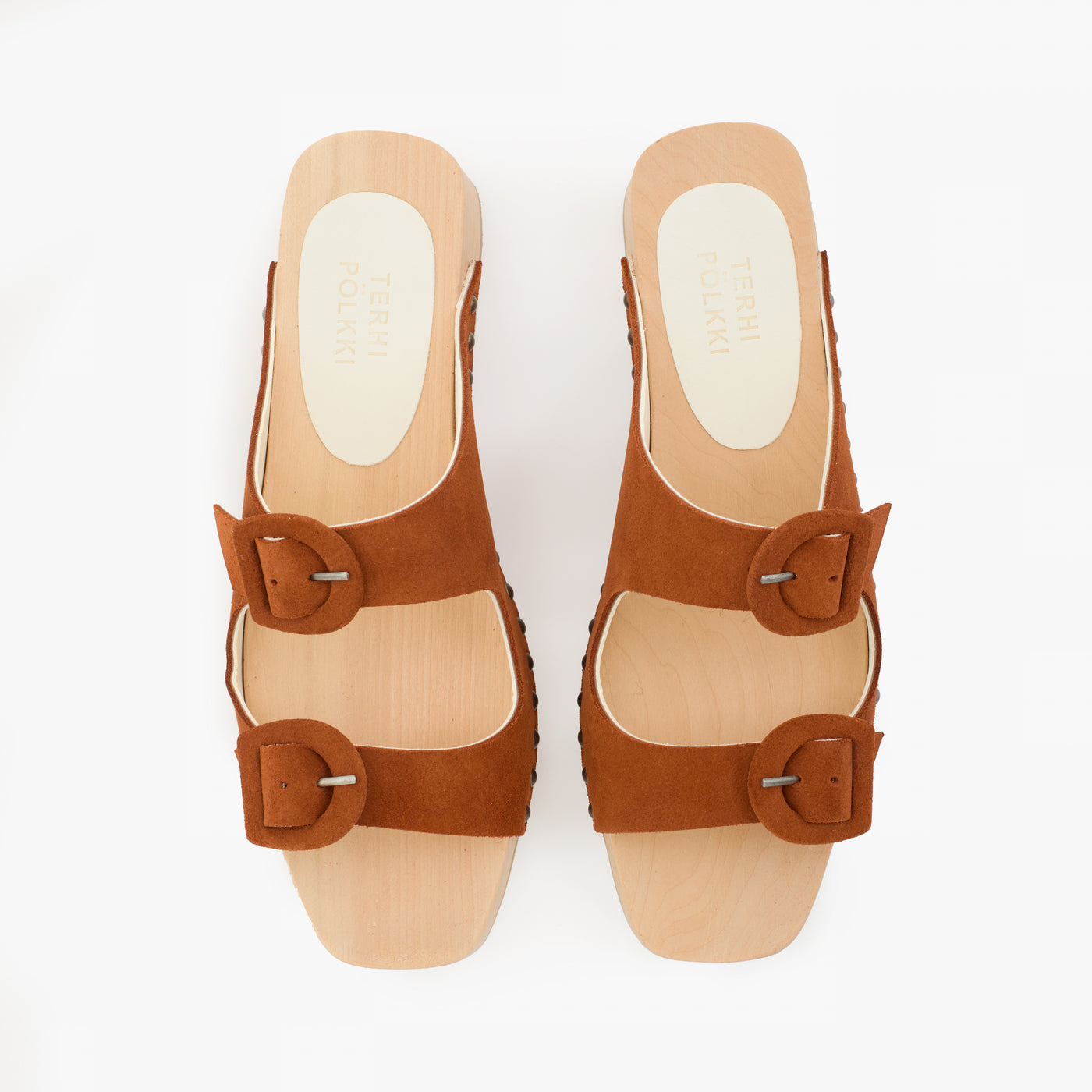Jolie clog sandal rust