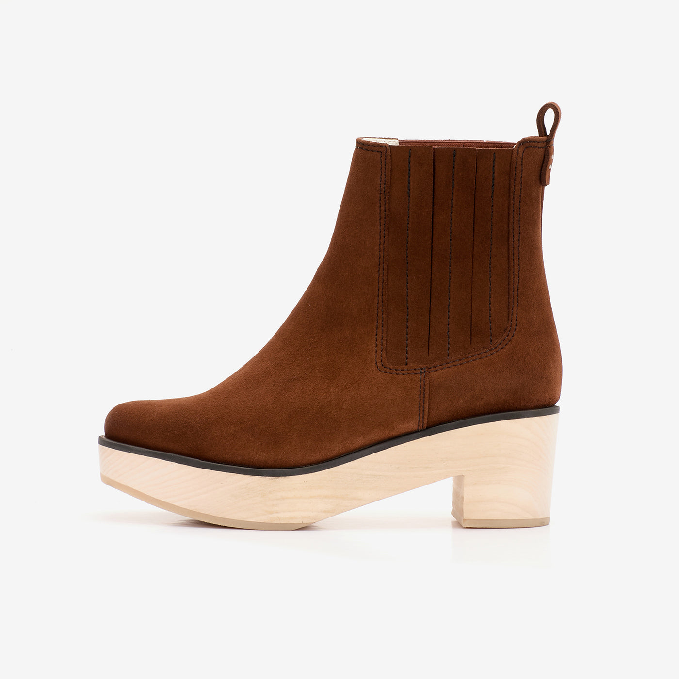 Sample Sophie suede clog brown 39